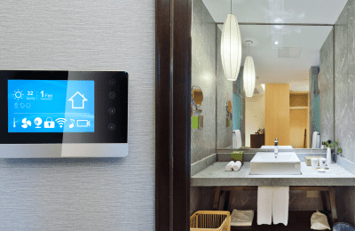 smart commercial bathroom